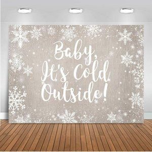 Baby It's Cold Outside Backdrop